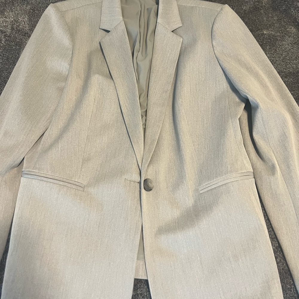 Express Light Gray Women's Blazer